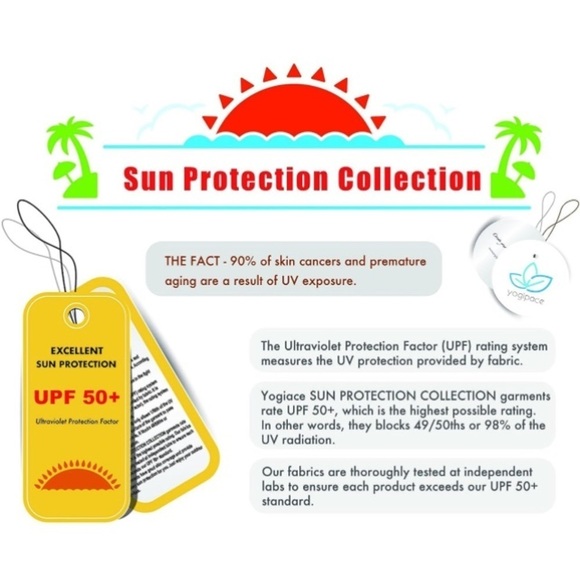 Yogipace Women's UV Protection 17" Long Tennis Running Golf Active Skort, Small - Picture 3 of 15